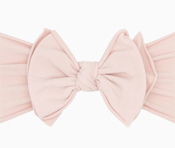 Antique Pink Fab-Bow-Lous® Soft Nylon Bow Headband
