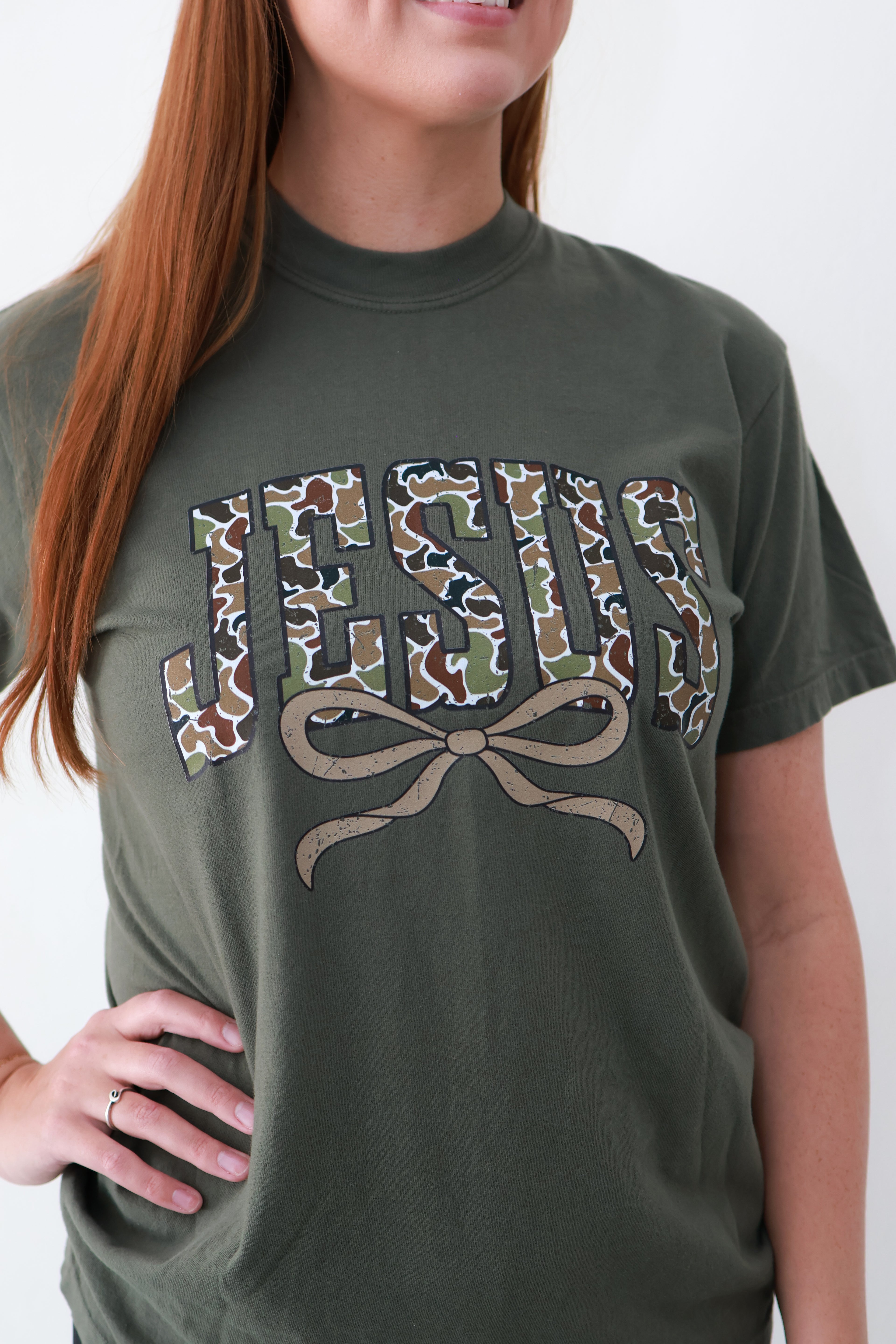 Camo Jesus Shirt