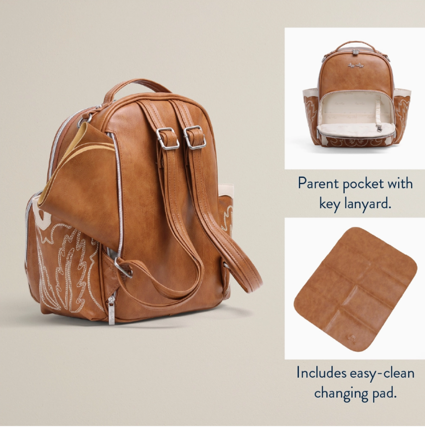 Nash Saddle Mini Plus™ Western Backpack Diaper Bag