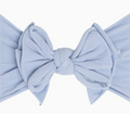 Dusty Blue Fab-Bow-Lous® Soft Nylon Bow Headband