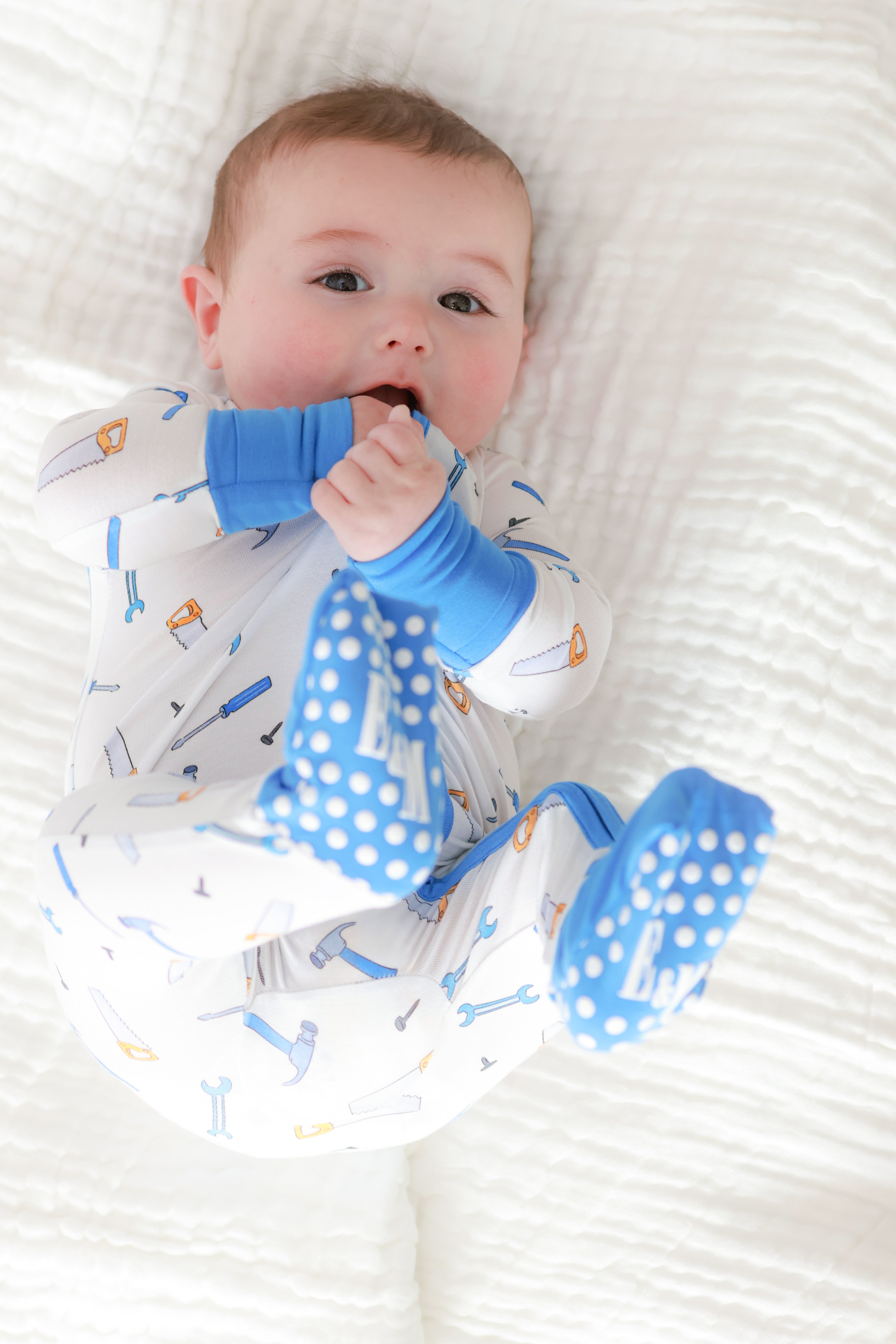 Tool Time Convertible Zip Romper