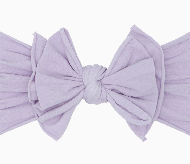 Light Orchid Fab-Bow-Lous® Soft Nylon Bow Headband