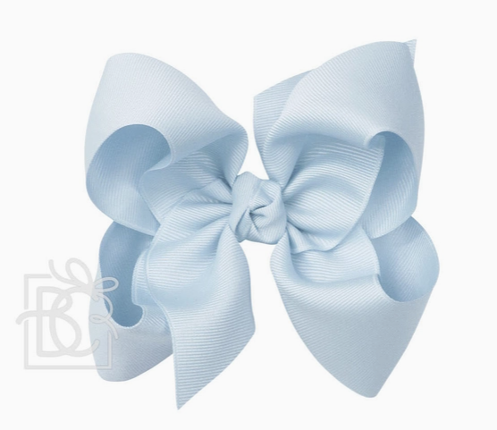 millennium blue bow on clip