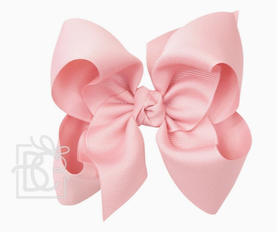 peony bow on clip