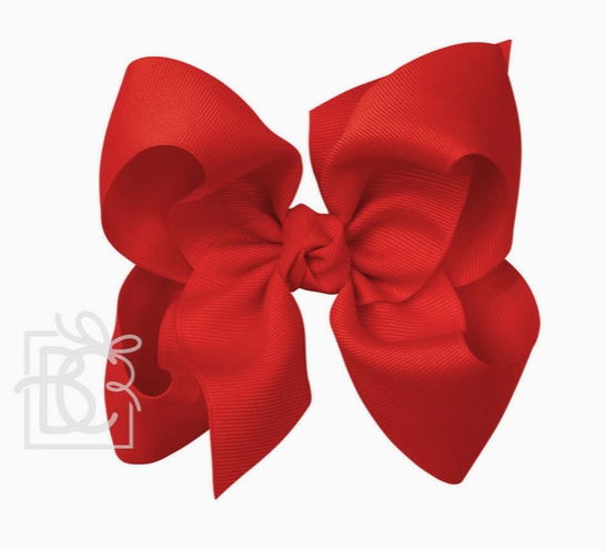 red bow on clip