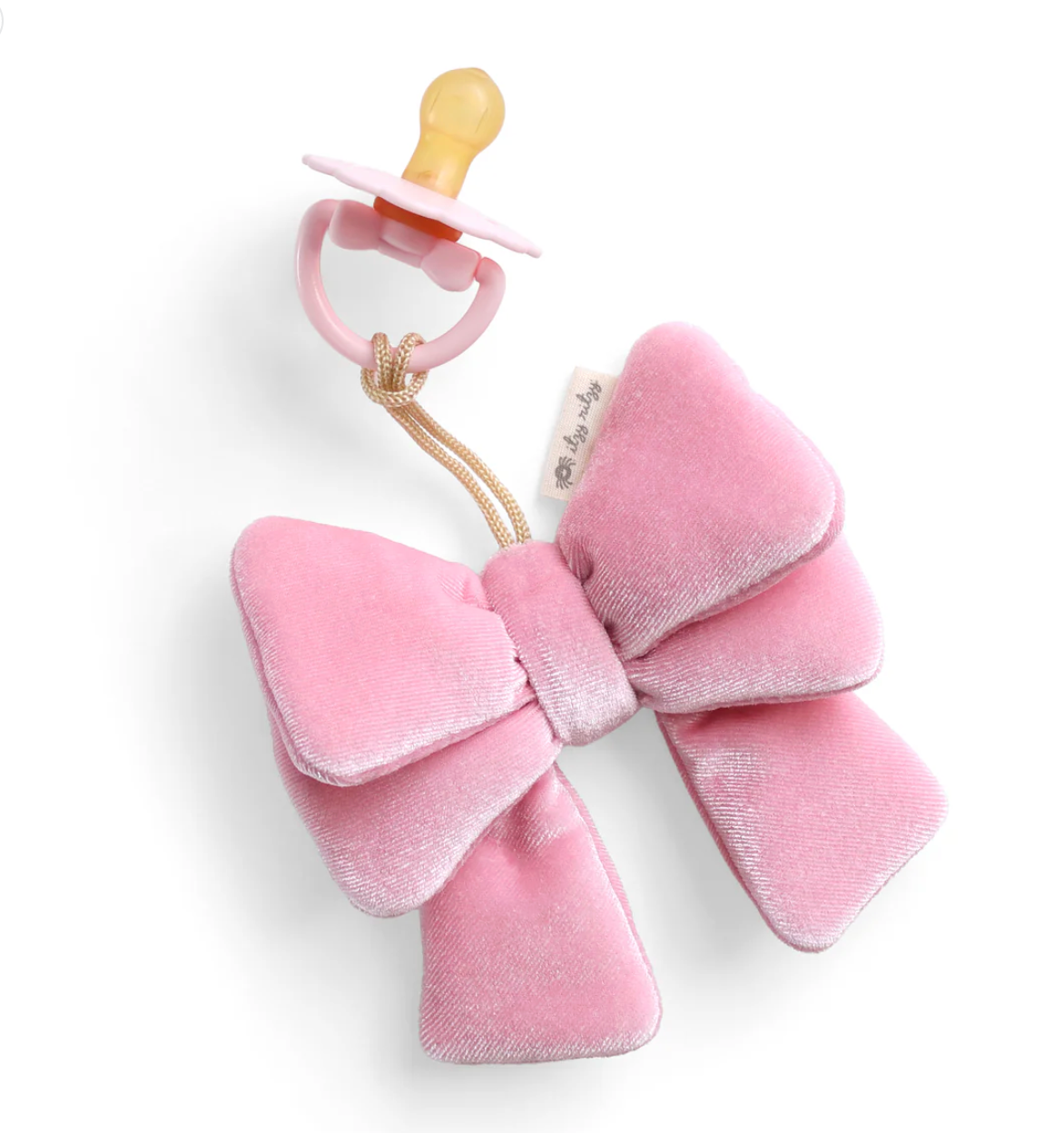 Bitzy Pal Natural Rubber Pacifier & Lovey