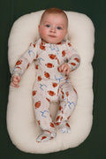 Touchdowns Convertible Zip Romper