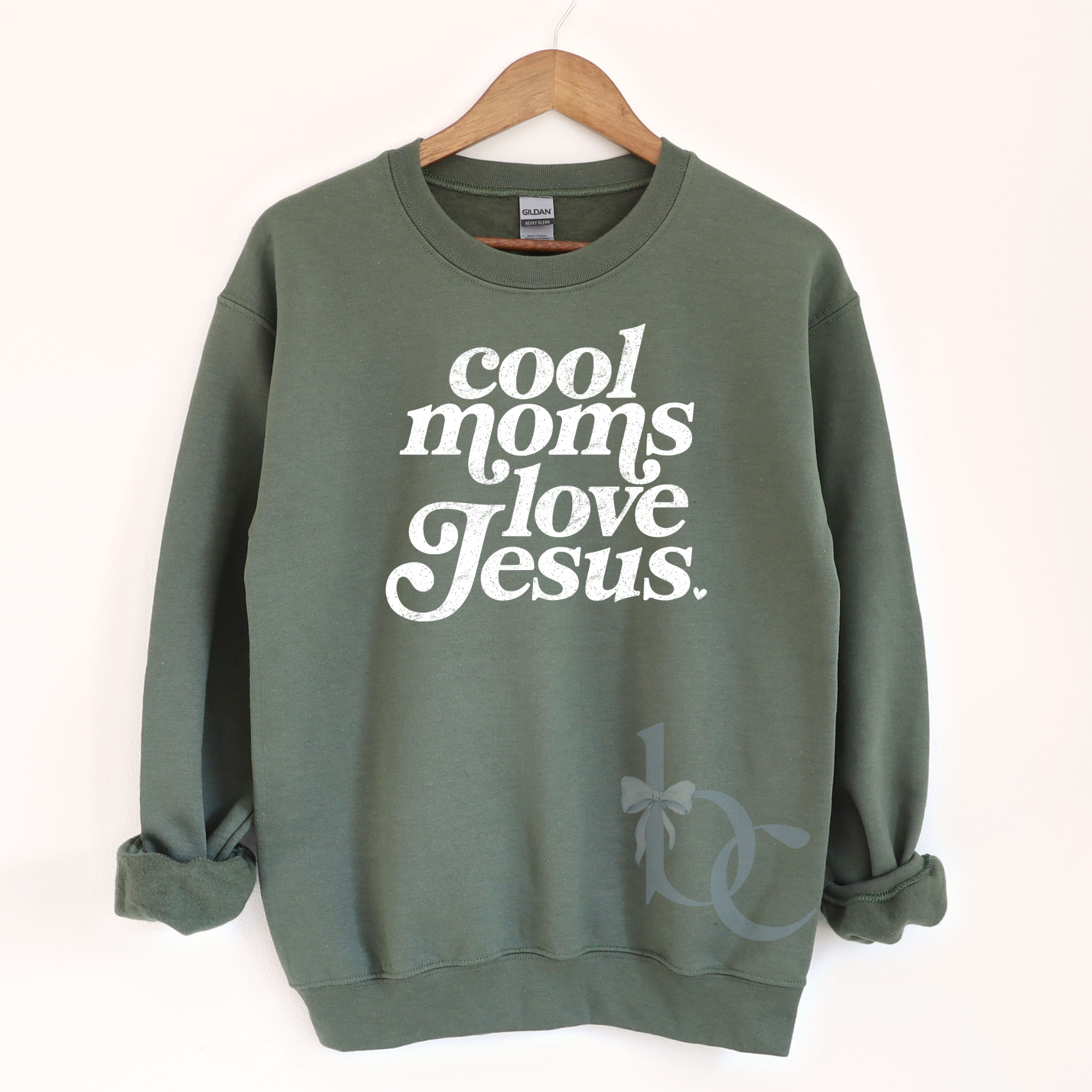 Cool Moms Love Jesus Sweatshirt