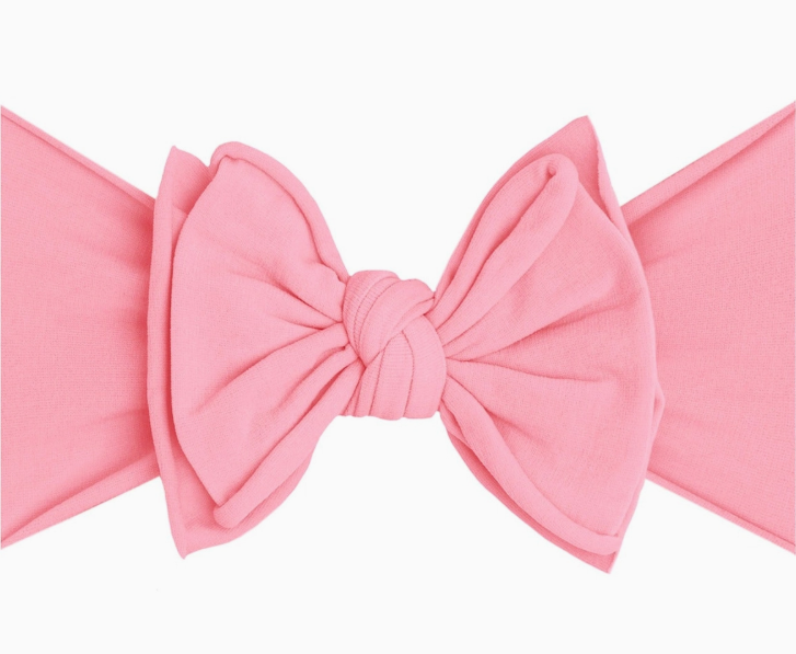 Zinnia Pink Fab-Bow-Lous® Soft Nylon Bow Headband