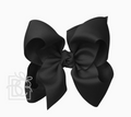 black bow on clip