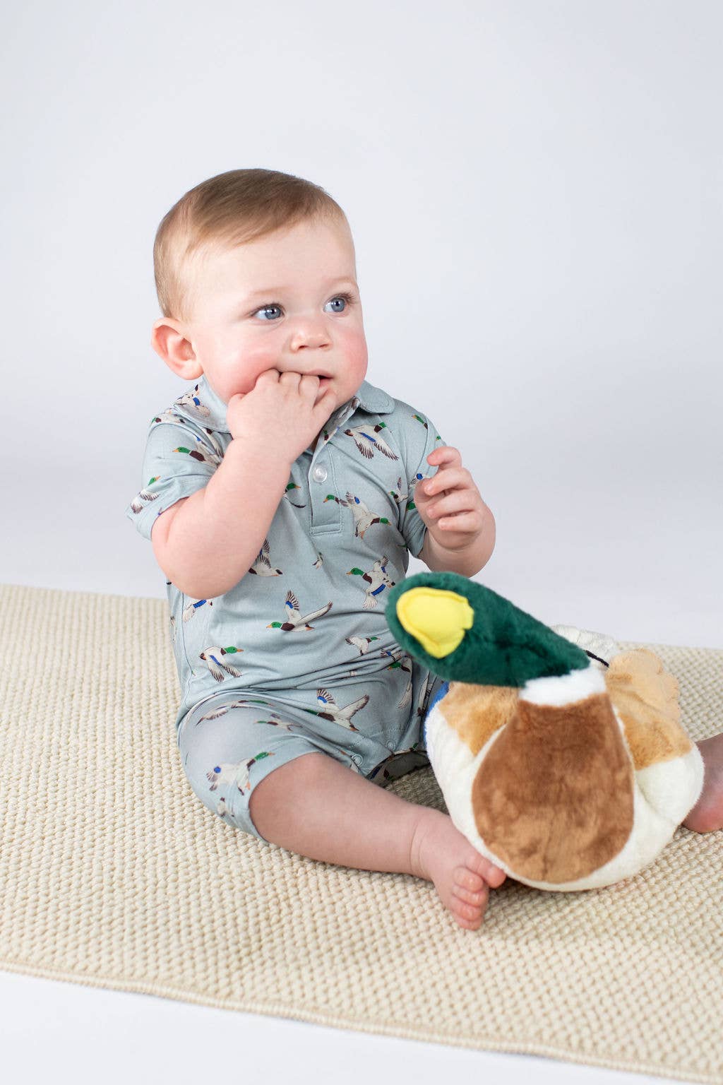 Mallards Ducks Polo Romper