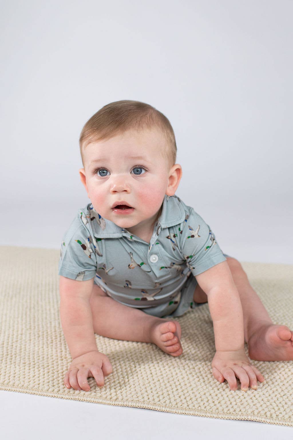 Mallards Ducks Polo Romper
