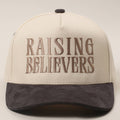 Raising Believers Suede Two-Tone Trucker Hat